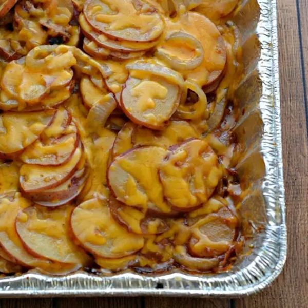 CHEDDAR BACON BBQ GRILLED POTATOES – BBQ Butler