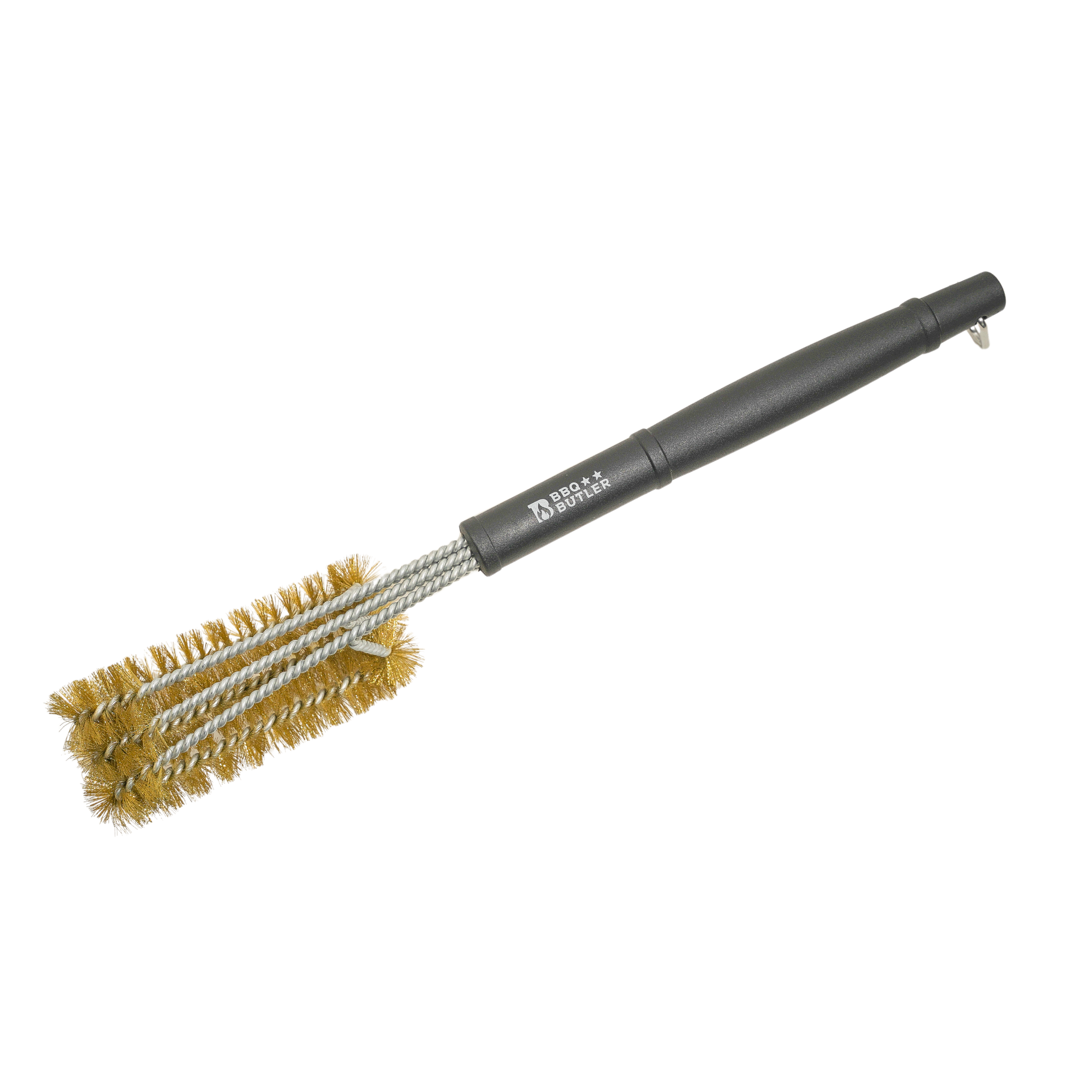 BBQ Butler Brass Grill Brush Great for All Smoker Grill Grates