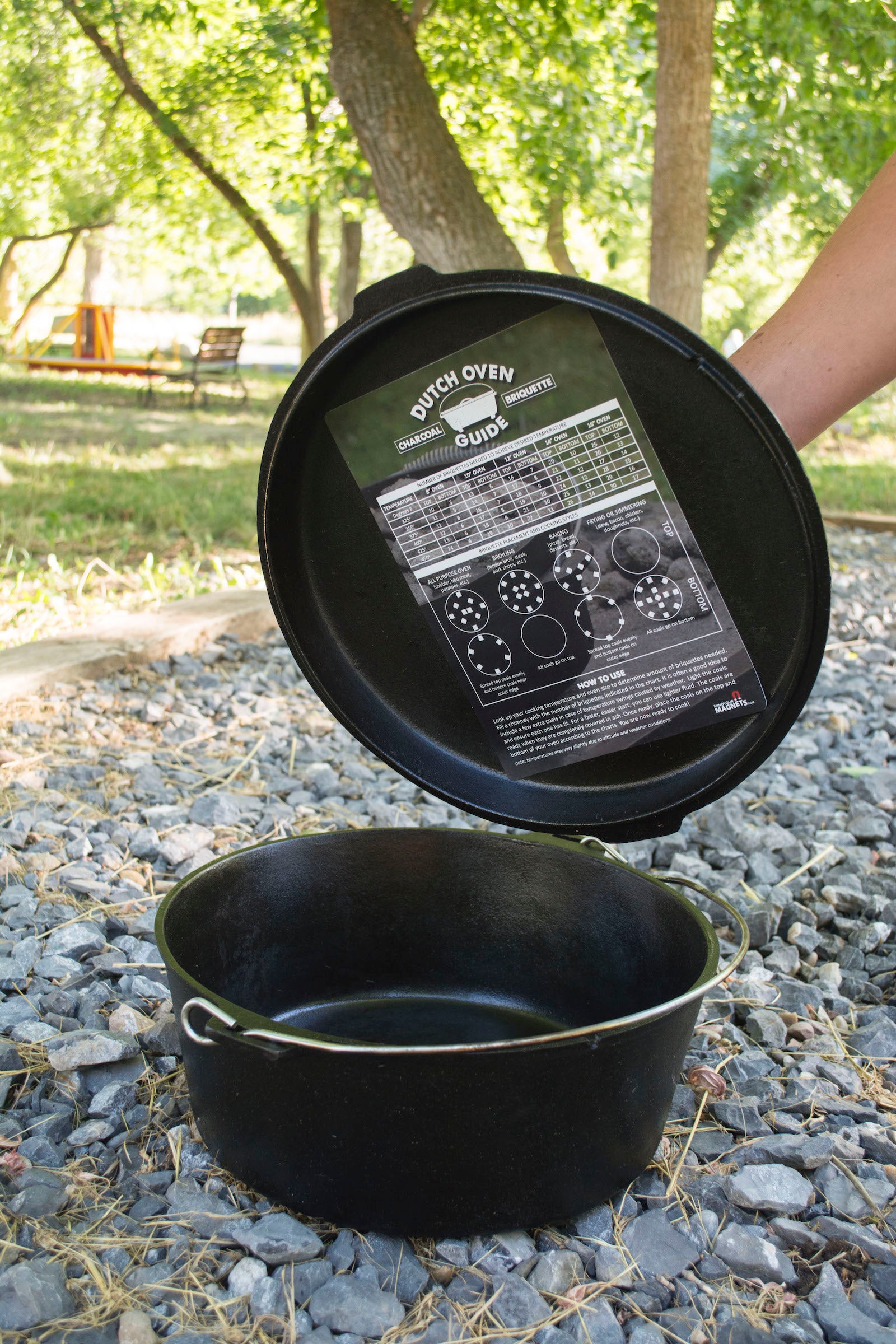 Magnetic Dutch Oven Guide BBQ Butler