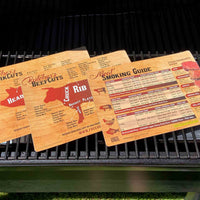 Butcher Block Trio - Meat Smoking Guide, Beef Cuts, Pork Cuts
