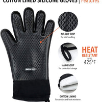 Cotton Lined Silicone Gloves
