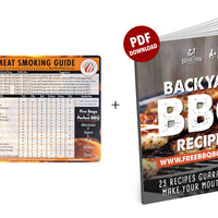 Magnetic Meat Smoking Guide - Orange Flame