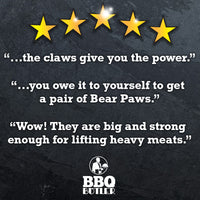 The Original Bear Paws Meat Shredders - Grey