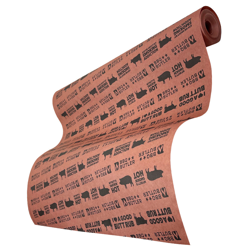 24 x 150' Pink BBQ Butcher Paper, Let your BBQ breathe in the