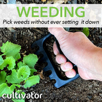 Cultivator Claws - Hand Held Gardening Tool - Black