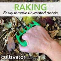 Cultivator Claws - Hand Held Gardening Tool - Green