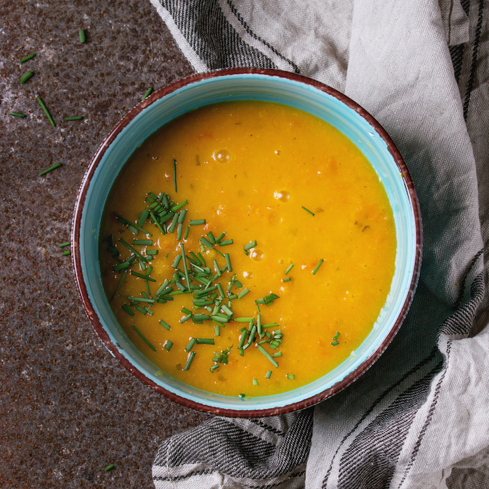 SMOKED CARROT BISQUE
