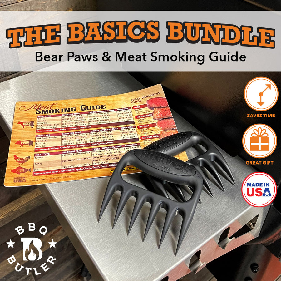 Bear Paws Shredders And Magnetic Meat Smoking Guide - Butcher Block
