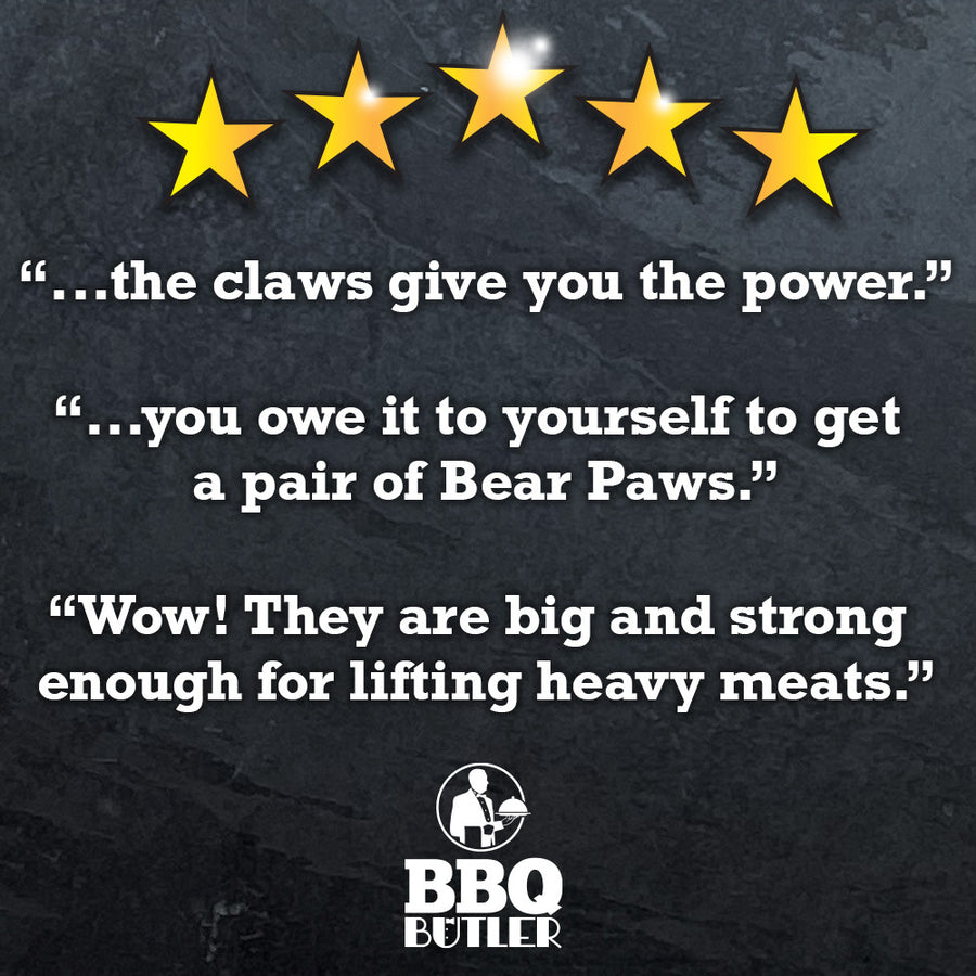 The Original Bear Paws Meat Shredders - Black