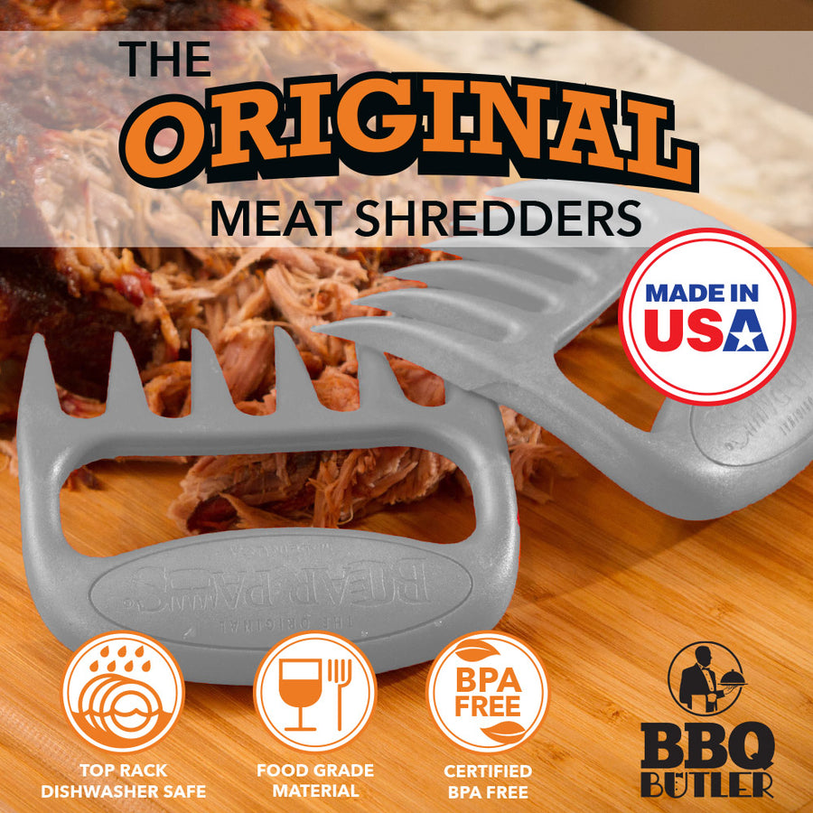 Meat Claws Set | Great for BBQ, Roasting, Shredding & Handling Large Foods
